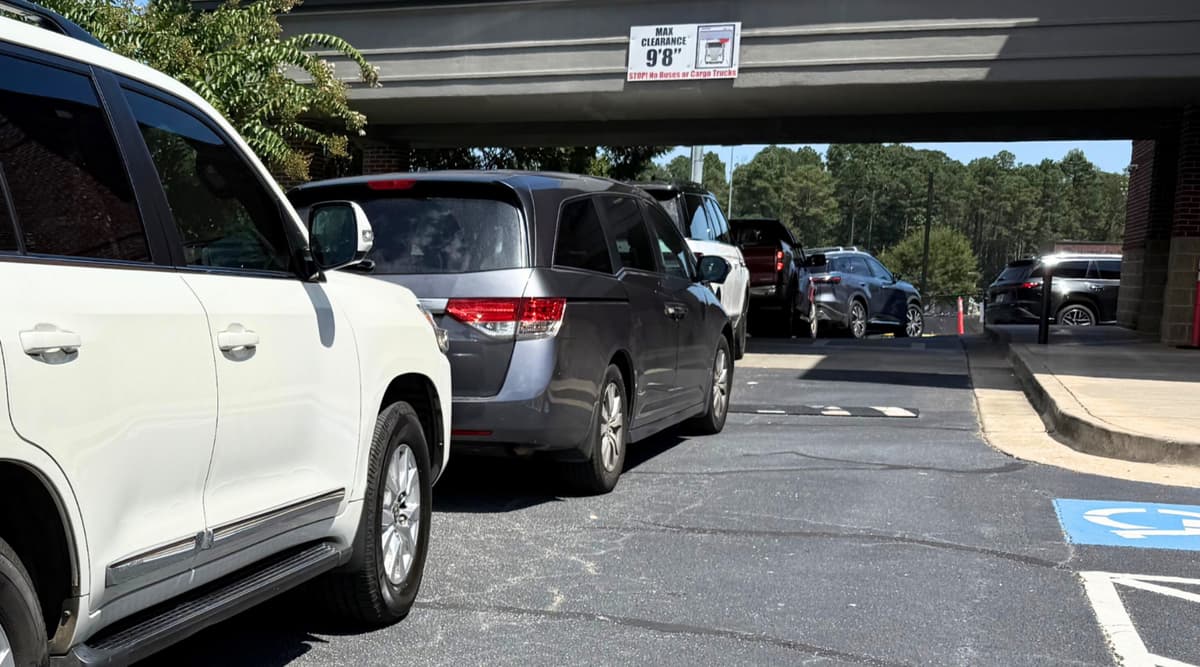 Front of the Carline Raffle